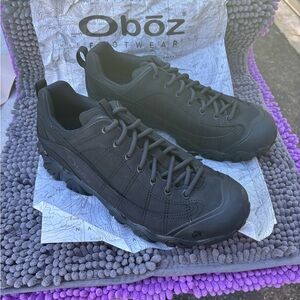 Oboz Men's Black Athletic Shoes